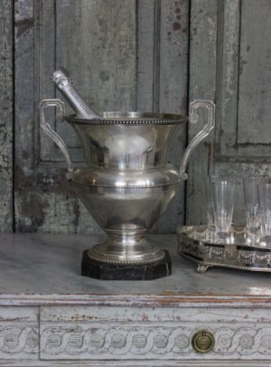 Smuk gammel Fransk champagne køler (tung)